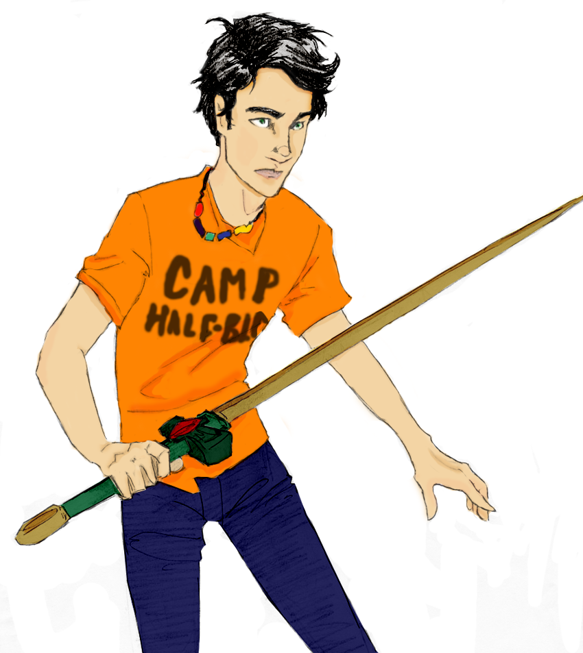 Percy Deviantart Percy Jackson Colored by free-energy on DeviantArt