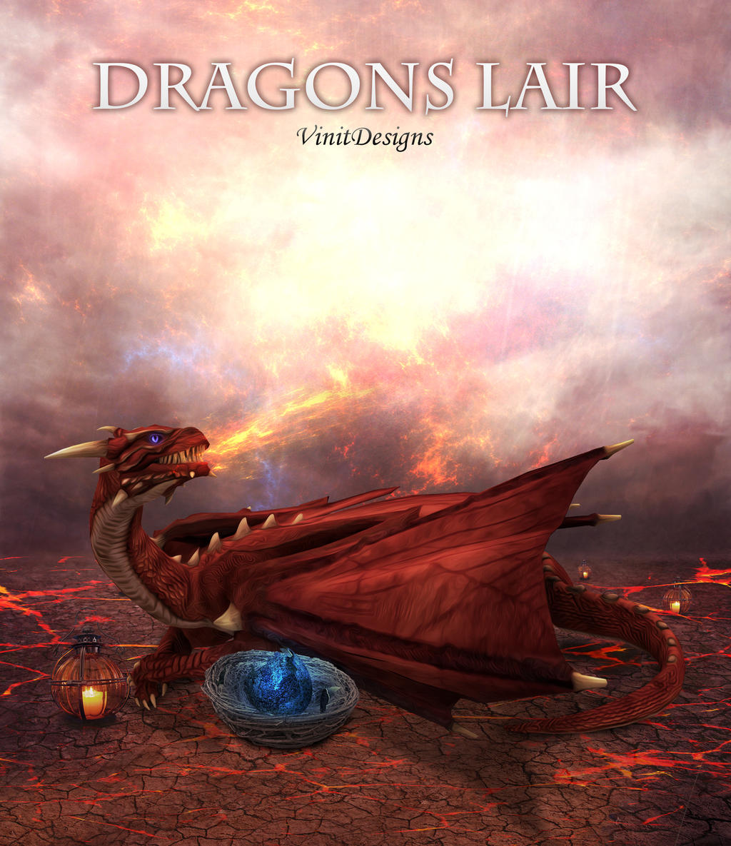 Dragon Manipulation Photo Manipulation - Dragons Lair by VinitDesigns on DeviantArt