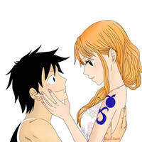 Luffy x Nami