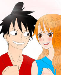 Luffy x Nami - Together we are strong