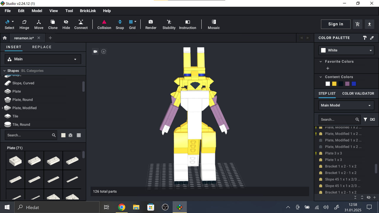 Custom Lego Ravonna Renslayer lego renamon i made by loonalover2007 on DeviantArt