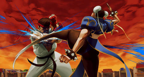 Ryu vs Chun-Li