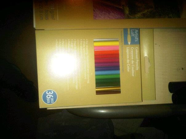 new coloured pencils yay