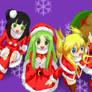 Christmas Group of tomodachi