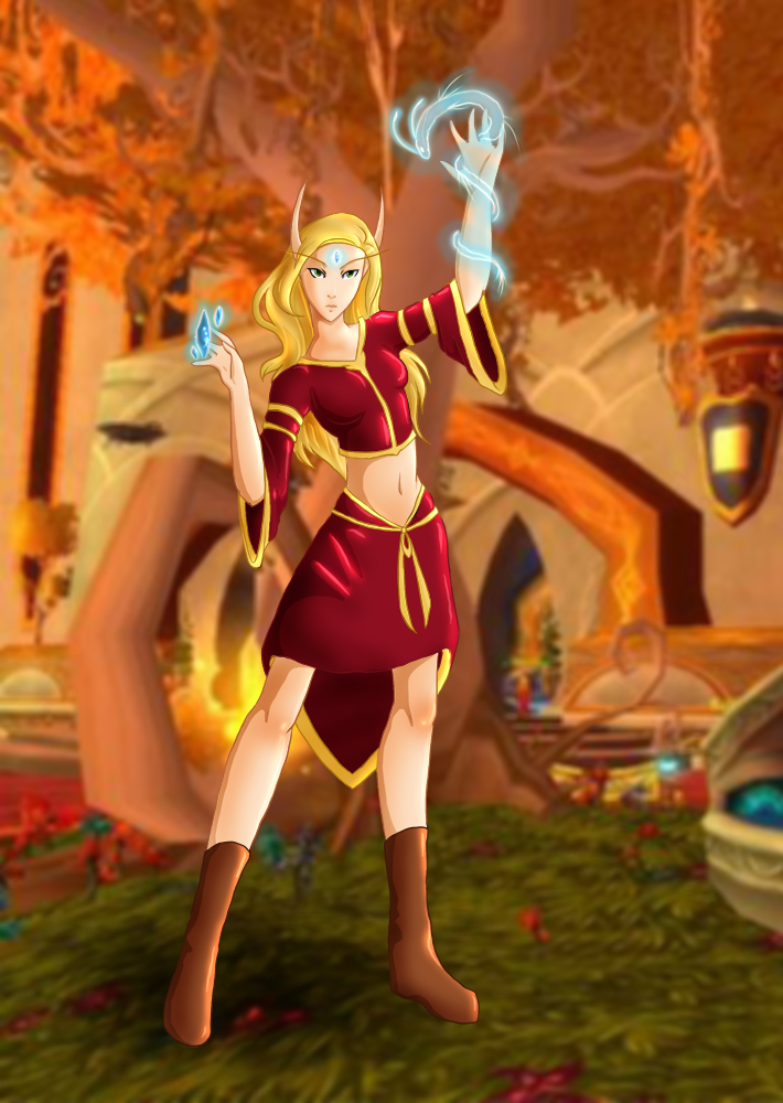 WoW: Blood Elf Spellcaster