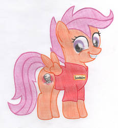 Scootaloo with cutie mark.