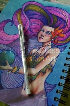 Art Over Madness:Mermaid Concept Art (Sketchbook)