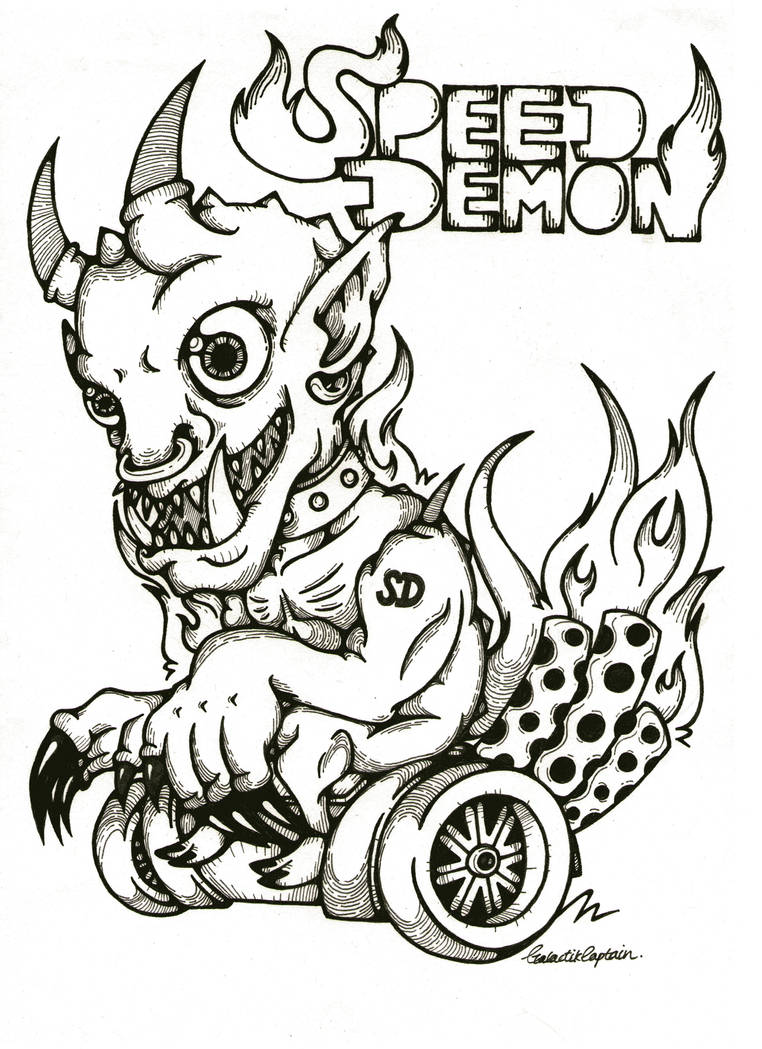 Speed Demons Vector Speed Demon by GalactikCaptain on DeviantArt
