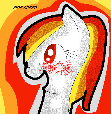 Fire Speed oc drawn by me by Summer20089 on DeviantArt