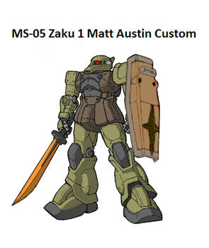 Zaku 1 Matt Austin Custom