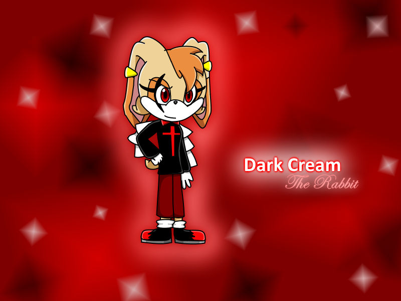 Cream Rabbit Dark Dark Cream the Rabbit by Aneesahthehedgehog on DeviantArt