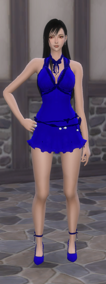 0180 - Tifa lockhart - The Sims 4 by maxoxuna on DeviantArt