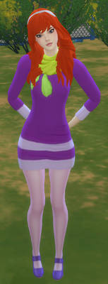 0205 - Daphne Blake - The Sims 4