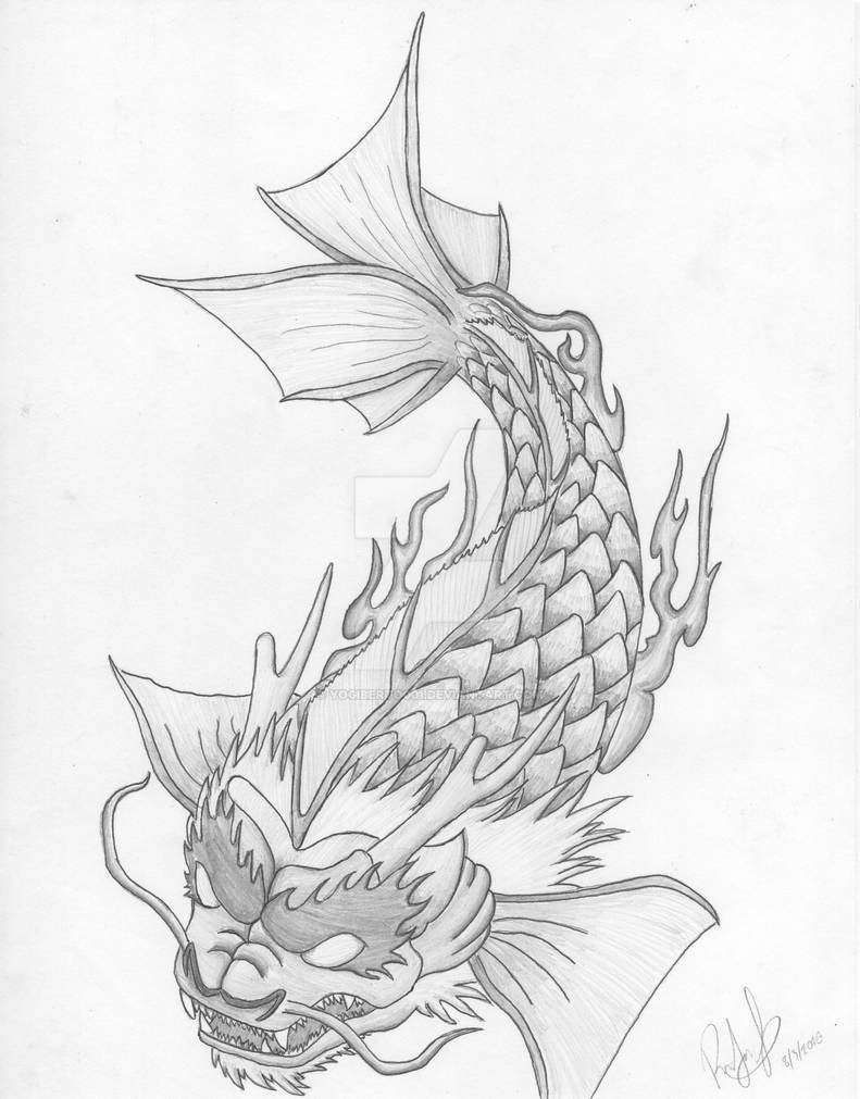 Koi Fish Turning Into Dragon 2 by yogiberto001 on DeviantArt