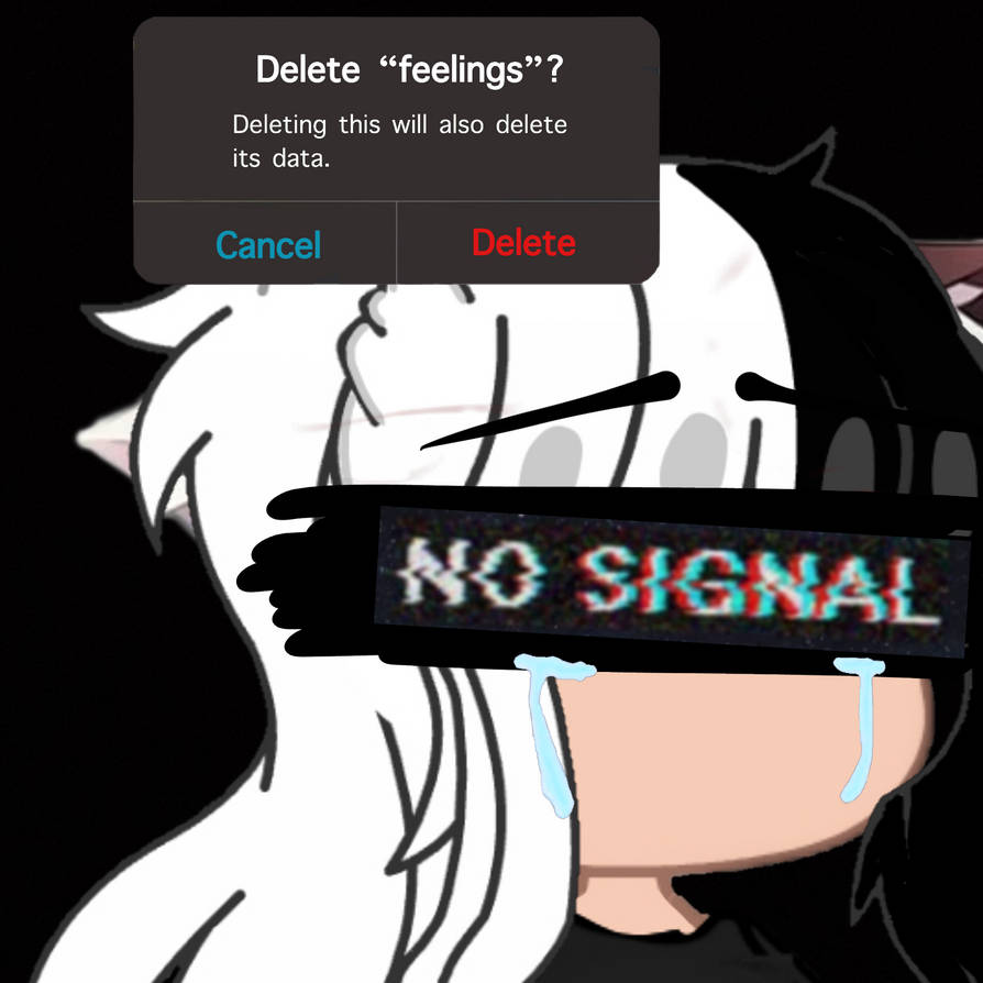 No Raging Visual no signal by horrorwolfgaming on DeviantArt