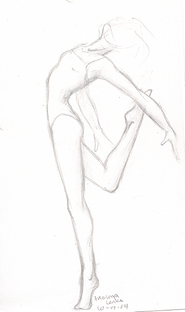 Figure Study  Dancer