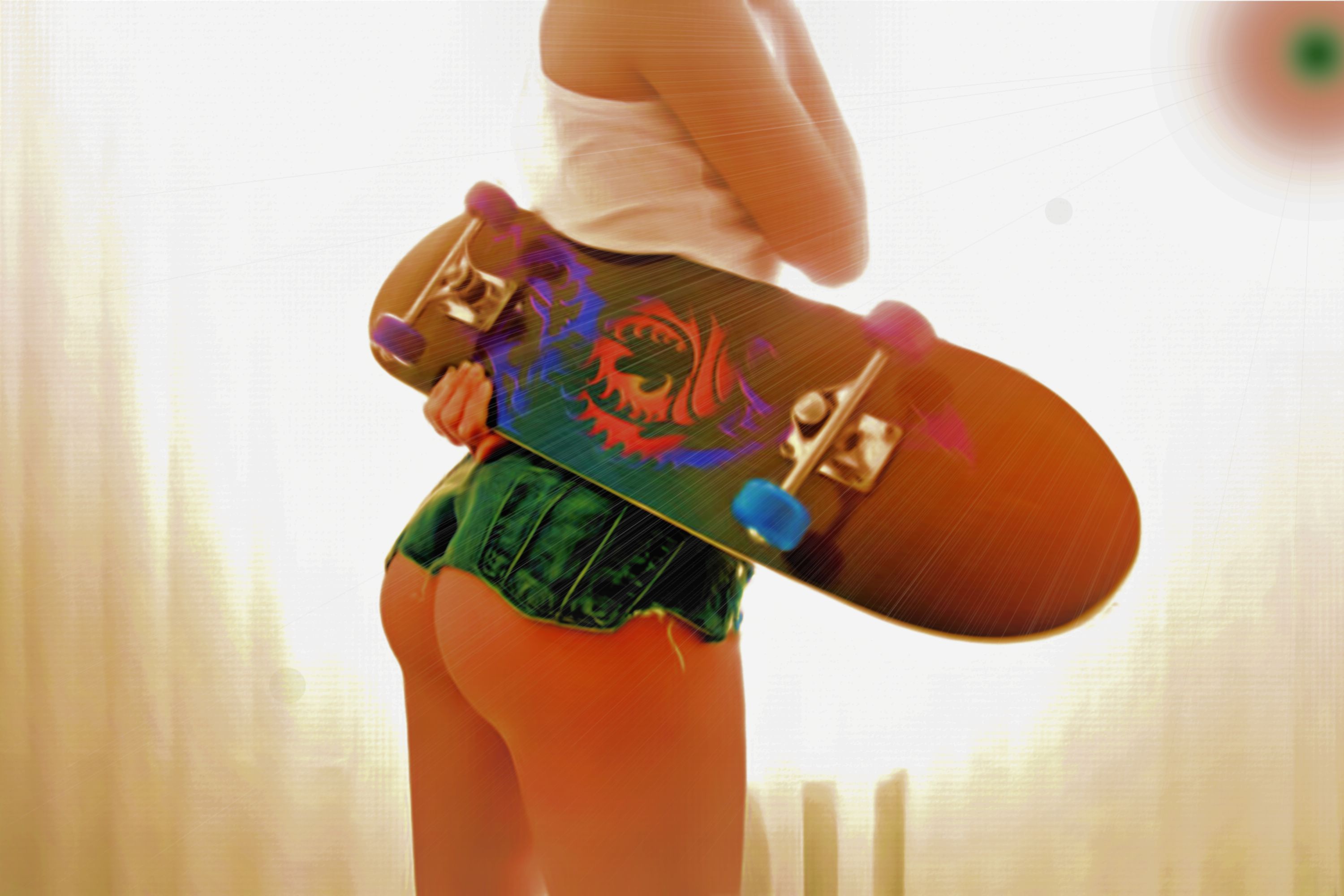 Skater Girl - by Slawa