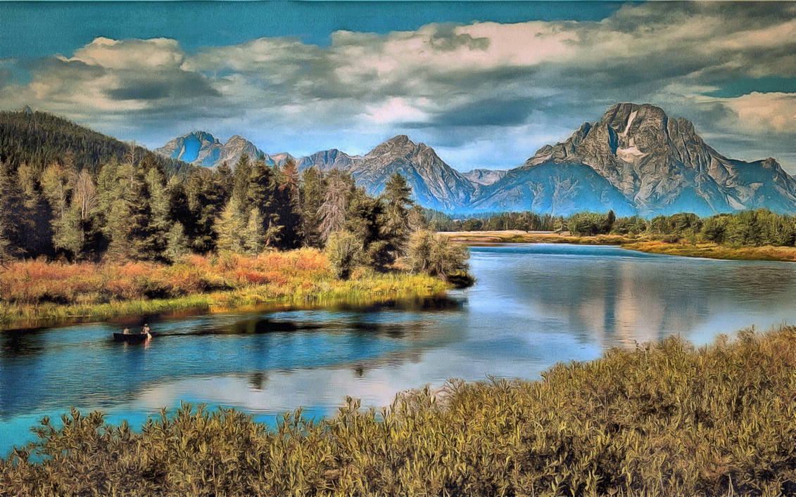 Wyoming Landscape by montag451 on DeviantArt
