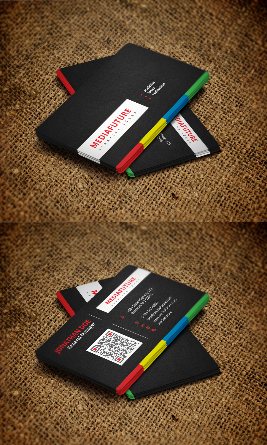 Creative Corporate Business Card