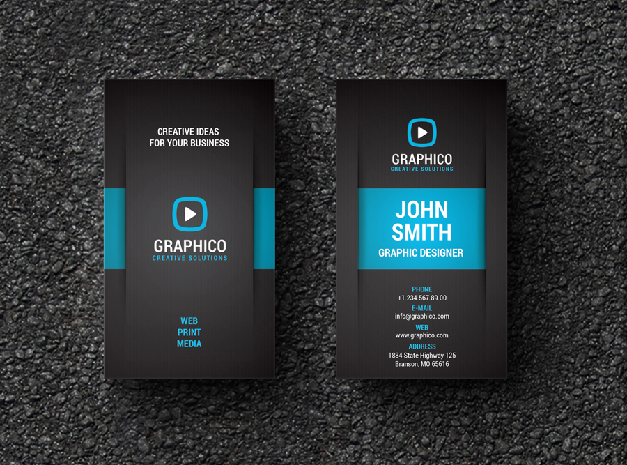 Creative Corporate Business Card