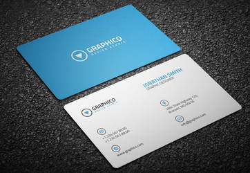 Clean Corporate Business Card