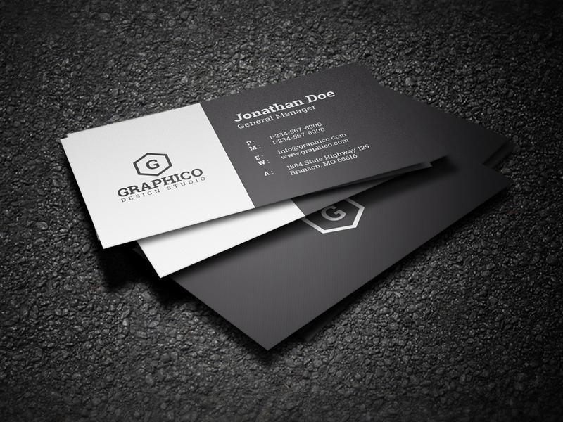 Simple Minimal Business Card