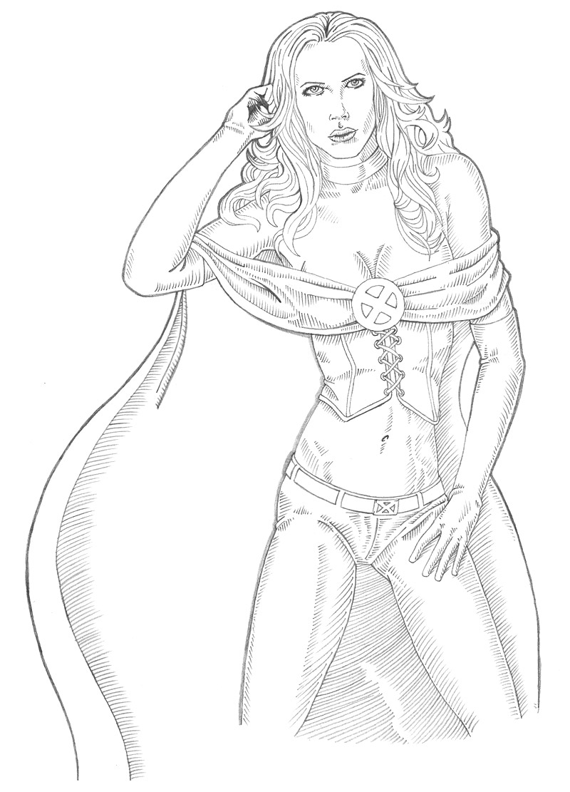 Emma Frost - Pencils