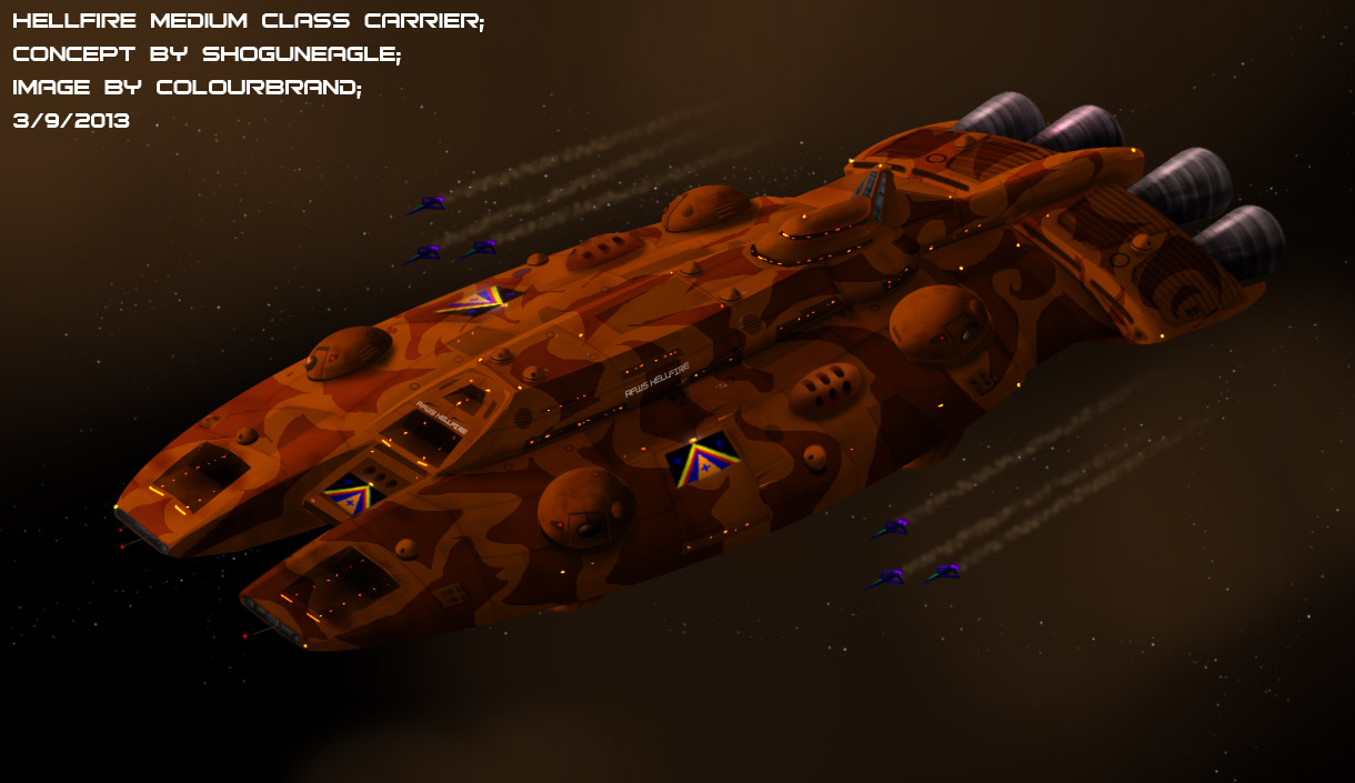 Hellfire-class medium starfighter carrier