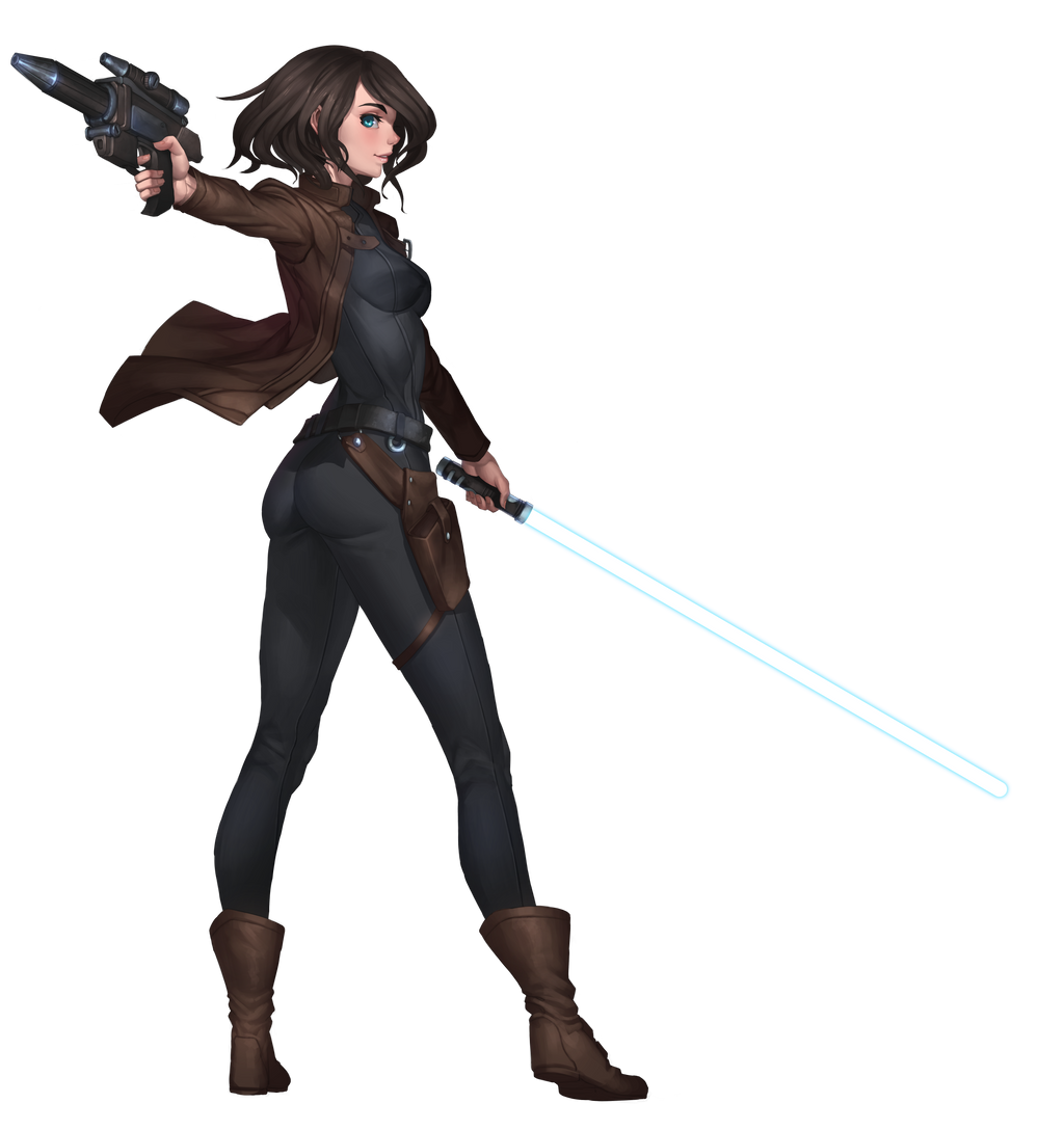 Rena Javess, Anti-Sith Chapter Jedi Knight by Shoguneagle
