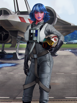 Lieutenant Zella Rerre, Lancer Squadron pilot