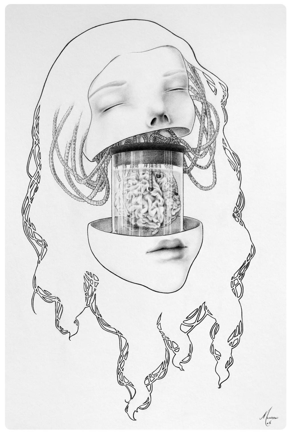 Brain in a vat by muneen