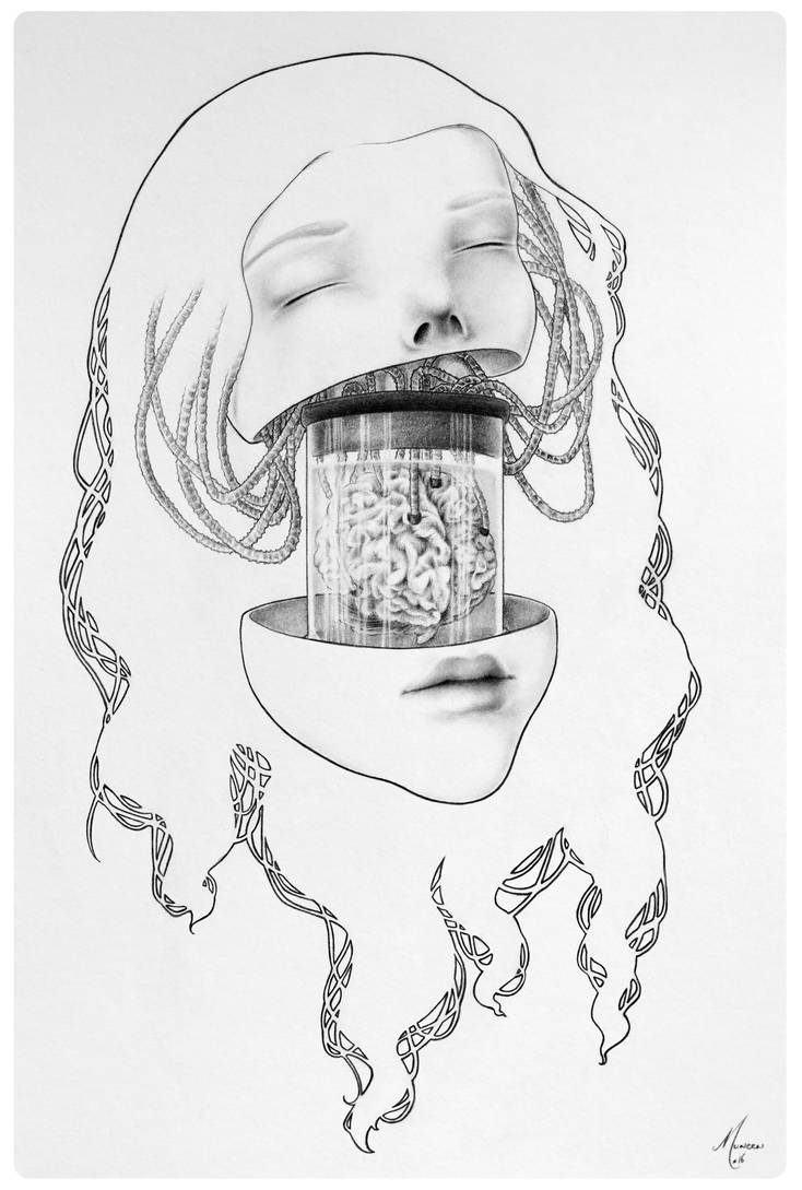 Brain in a vat by muneen