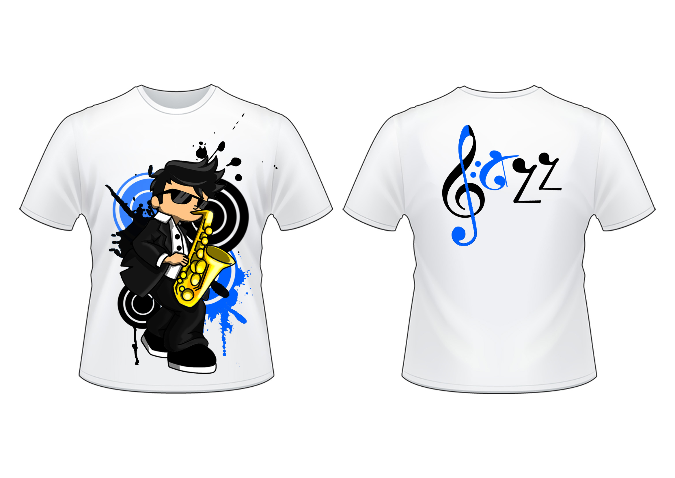 T-Shirt Design: Jazz