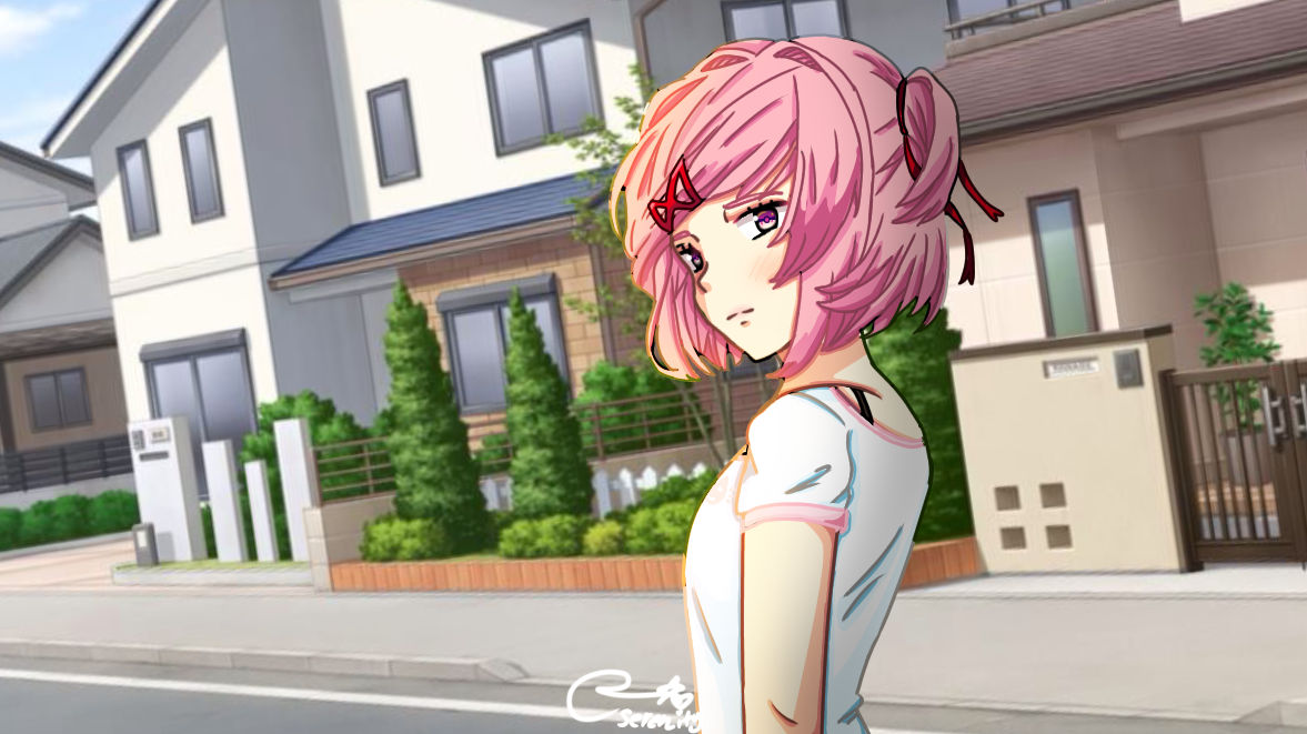Walking with Natsuki by bbybunnyUwU9 on DeviantArt