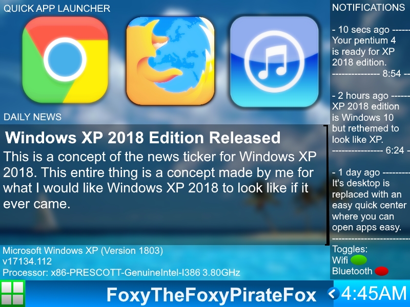 Windows Xp 18 Concept By Foxythefoxypiratefox On Deviantart Windows Xp 18 Concept By Foxythefoxypiratefox On Deviantart
