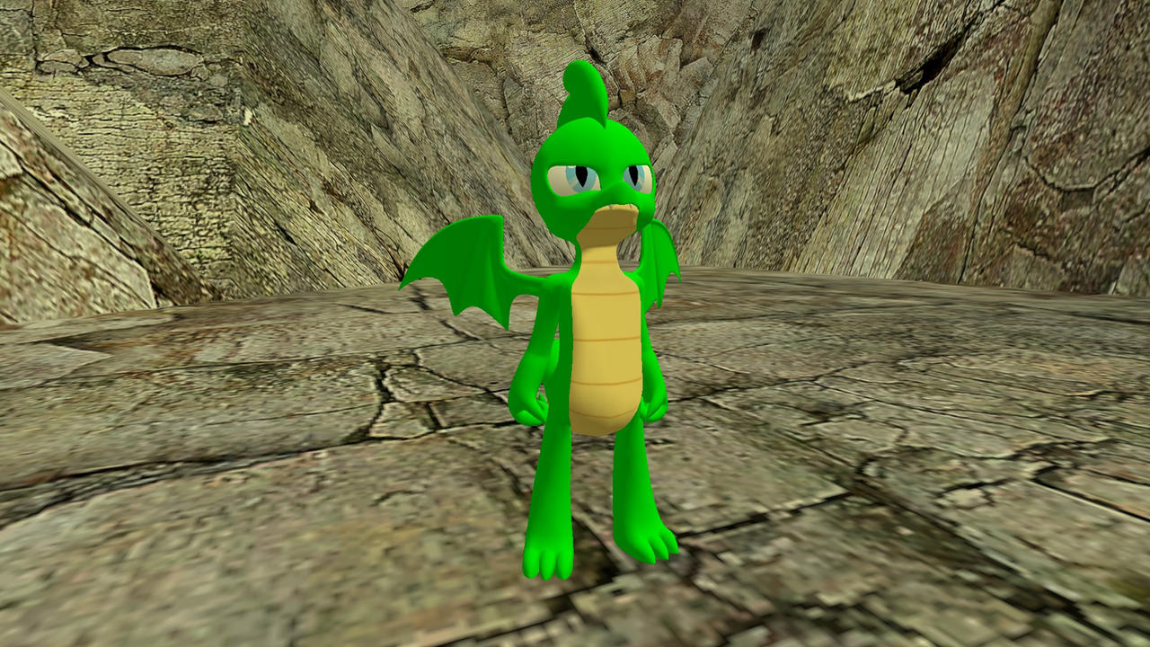 Flame the Dragon (MLP styled OC) by atsmit on DeviantArt