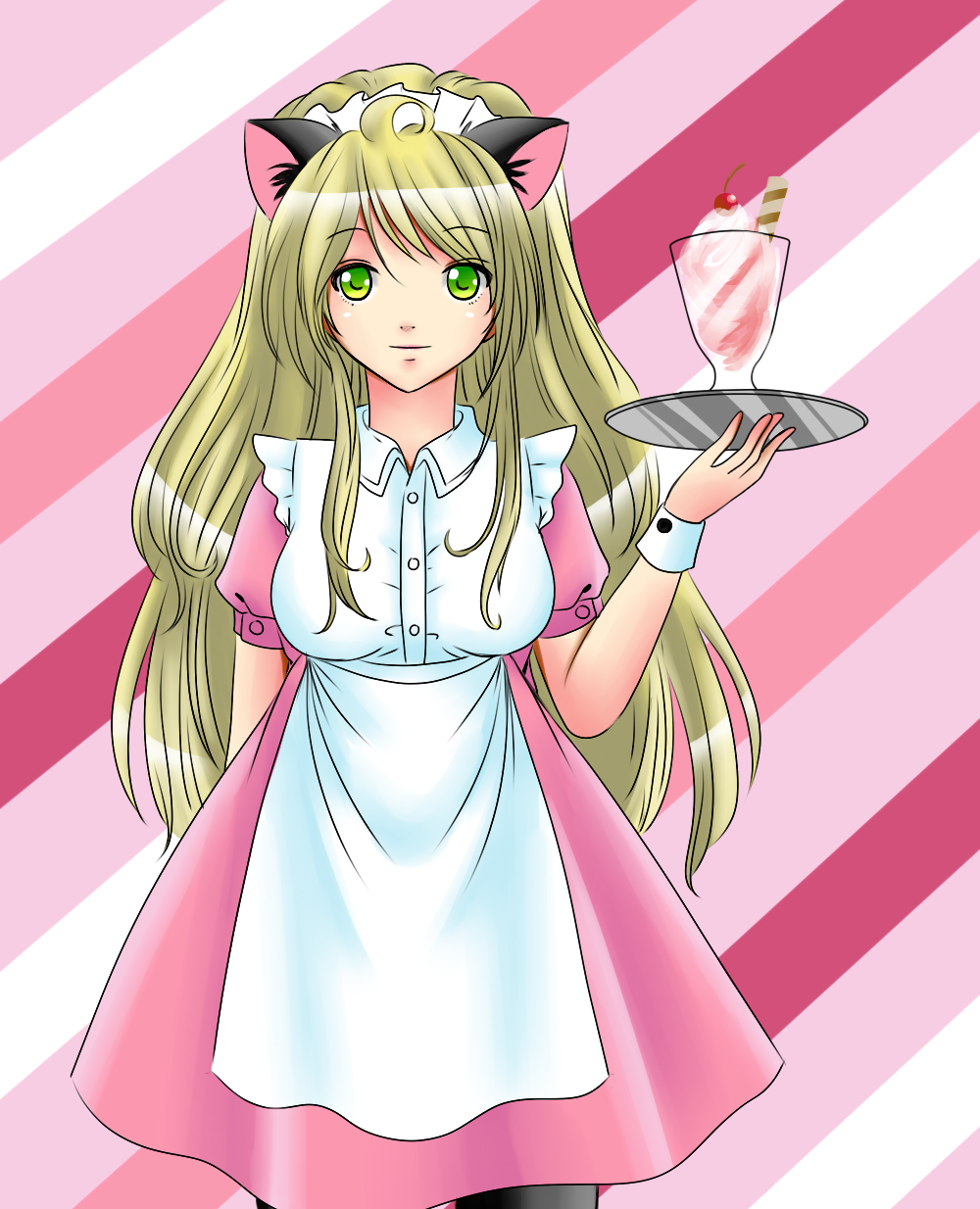 Kivee (Maid Costume) (OC) by carrotsticks28 on DeviantArt