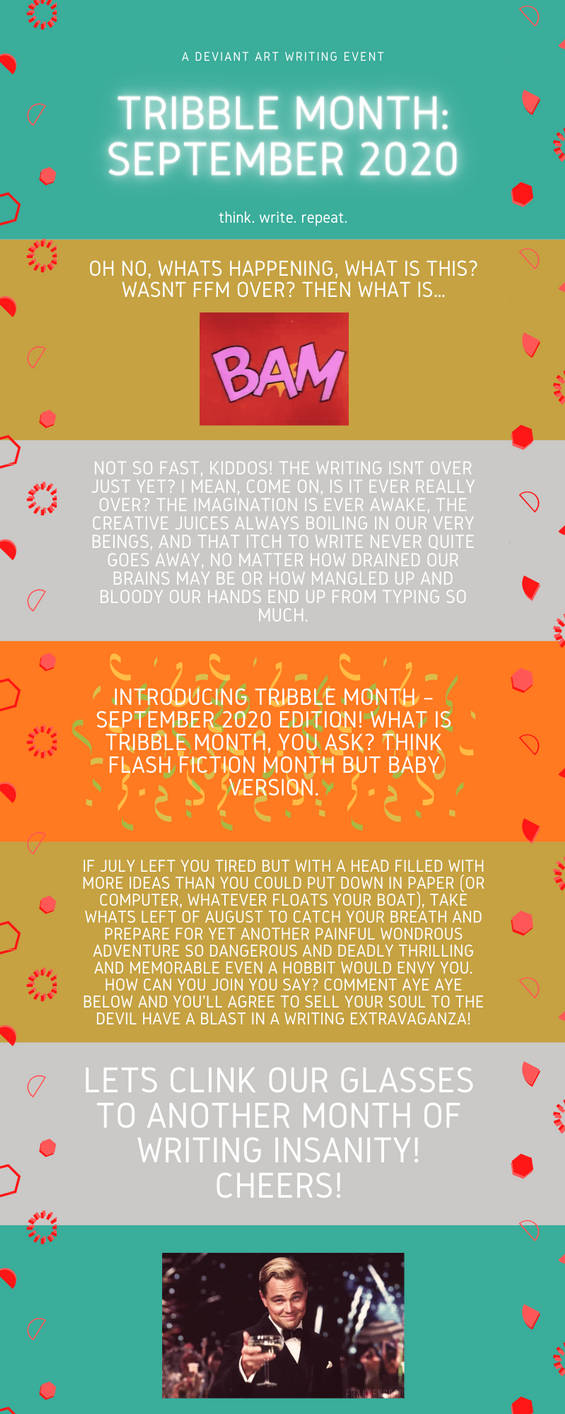 TRIBBLE MONTH: SEPTEMBER 2020 - SIGN UP PAGE! by MMBaird on DeviantArt