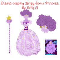 Lumpy Space Princess, cosplay design!