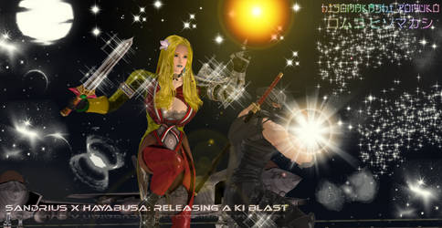 Hayabusa x Sandrius - Releasing the Ki Blast