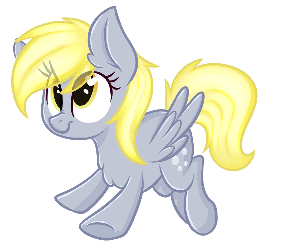 Bi Derpy Chibi Derpy Sticker by ShyShyOctavia on DeviantArt