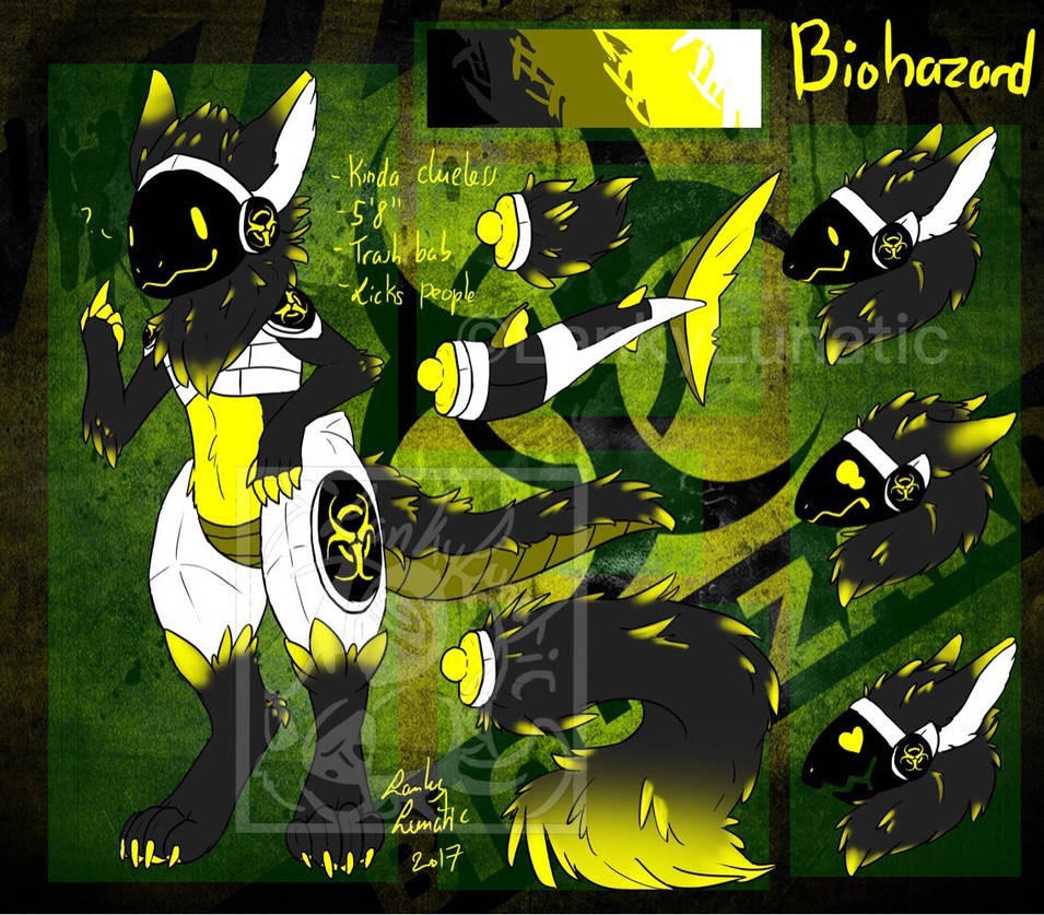 Biohazard ref sheet by LankyLunatic on DeviantArt