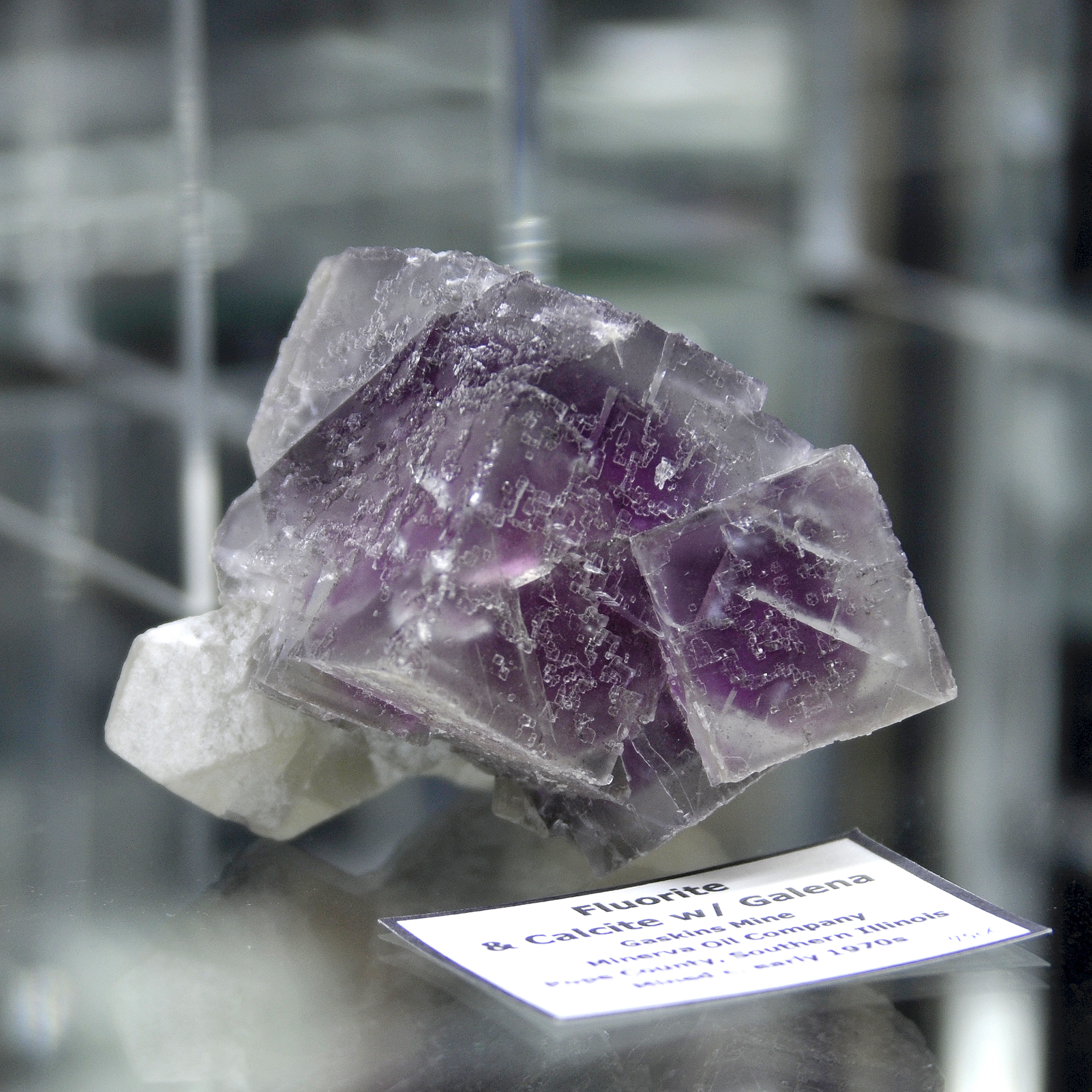 Fluorite - Gaskins Mine, Pope Co, IL