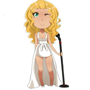 Christina Aguilera chibi