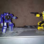 Bumblebee VS Soundwave on TF Devastation