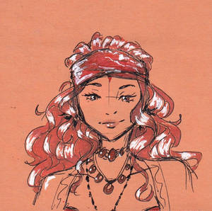 Postrait - Lucie