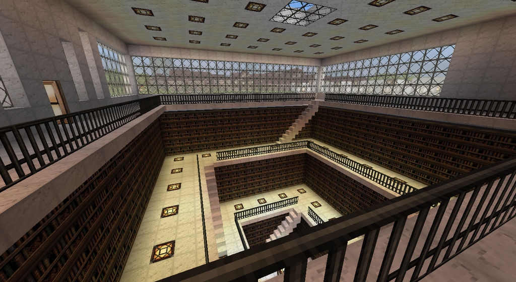 Library Building Remake Library 04 by ArtefactMan on DeviantArt