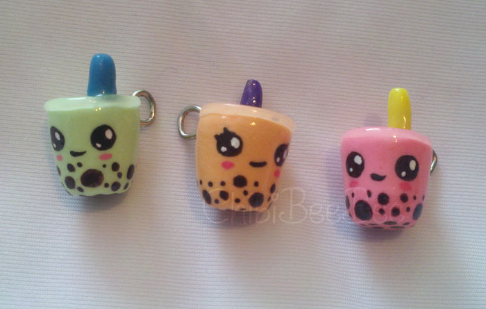 Bubble Tea Charms