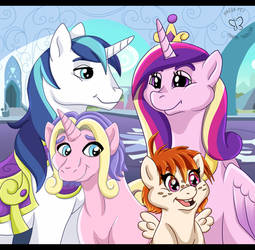 The Royal Family of the Crystal Empire