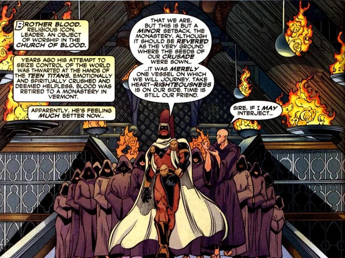 Teen Titans Rogues Gallery Church of Blood by wispman2 on DeviantArt